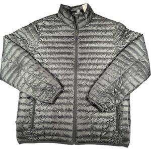 Eddie Bauer EB650 Men’s Black Full Zip Down Puffer Jacket Size Large